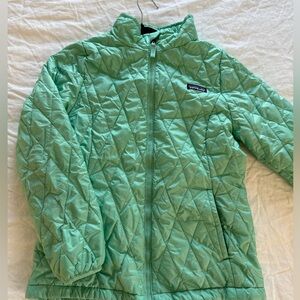 Patagonia Teal Light Weight Down Puffer, Kids Size XL (adult Small)